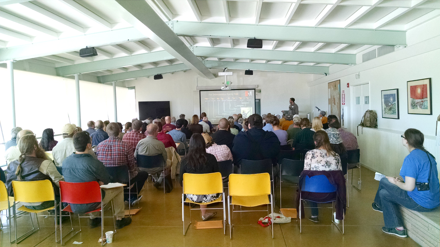 Western Association of Vertebrate Paleontologists conference - SBABDRC 13 February 2016 (photo by Briana Puzzo)