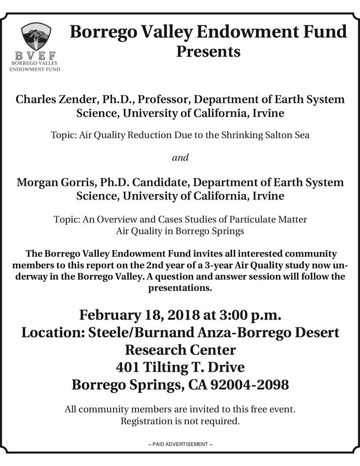 FLyer Particulate Presentations Borrego Valley and Salton Sea 