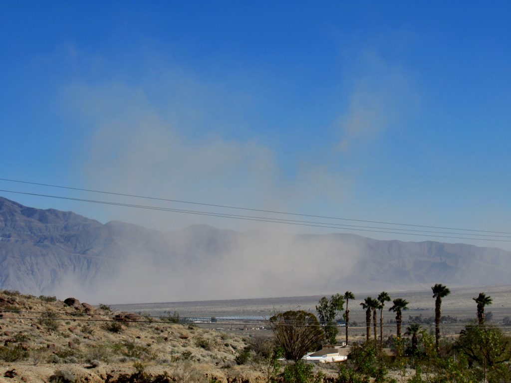 Santa Ana Dust Event
